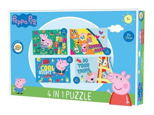 Peppa Pig Fun puzzle 4 in 1