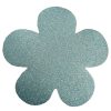 Flower glittery foam shape 12 pieces