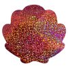 Holographic shell foam shape 12 pieces