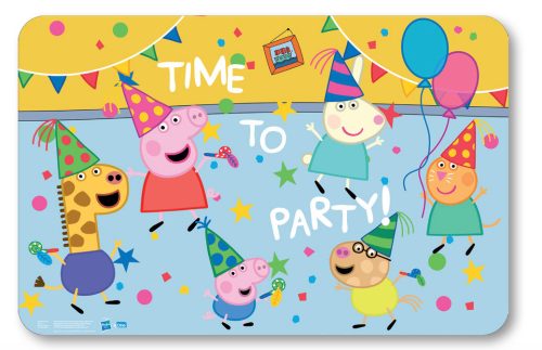 Peppa Pig Party placemat 43x28 cm