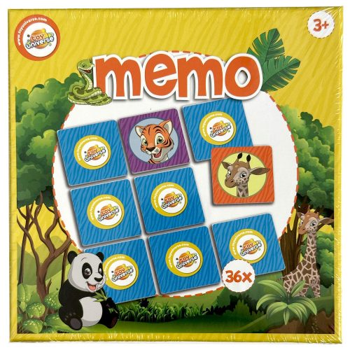 Safari memory game 36 pieces