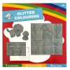 Animals creative set glittery