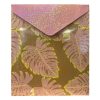 Leaf leaf pattern Iridescent gift box 2 pcs.