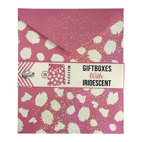 Colour Iridescent gift box 2 pcs