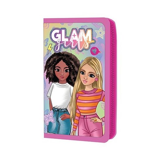 Glam Girls Holo filled pencil case