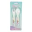 Mermaid Magic plastic cutlery set - 2-piece
