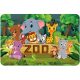 Animals Zoo placemat 43x28 cm