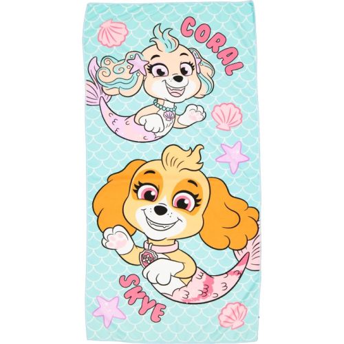 Paw Patrol Mermaid beach towel 60x120 cm (fast dry)