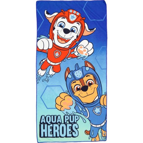 Paw Patrol Aqua beach towel 60x120 cm (fast dry)