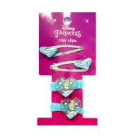   Disney Princess Cinderella Glam Hair Clip, Hair Tie Set (6 pcs)