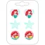 Disney Princess Ariel earring set 3 pairs