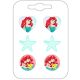 Disney Princess, Ariel earrings set 3 pairs