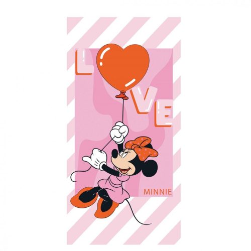 Disney Minnie Love bath towel, beach towel 70x140cm
