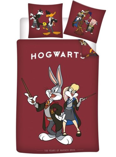 The Looney Tunes Hogwarts Bed Linen 140×200cm, 65×65 cm
