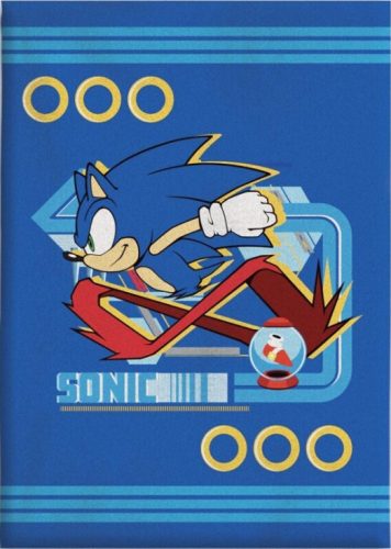 Sonic the hedgehog polar blanket 100x140cm