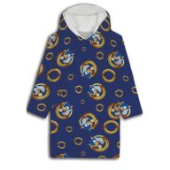   Sonic the Hedgehog Sonic the Hedgehog Cozy Plush Polar Blanket Poncho