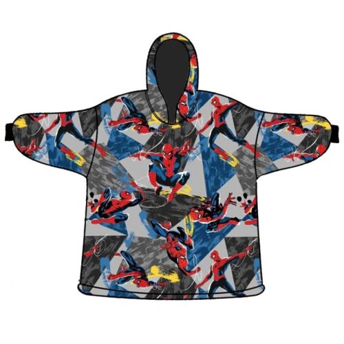 Spiderman pull-over plush polar blanket, poncho - Javoli Disney Online