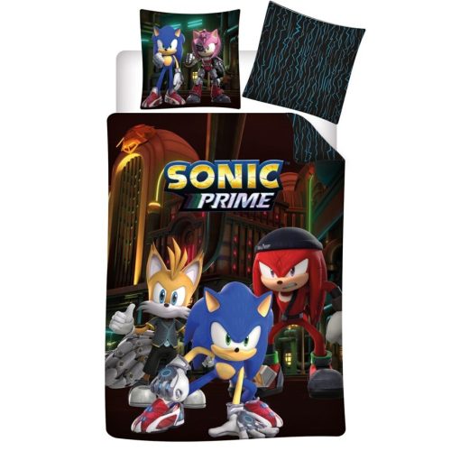 Sonic the hedgehog Prime Bed Linen 140×200cm, 63×63 cm Microfibre