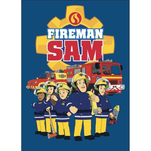 Fireman Sam Team polar blanket 100x140cm