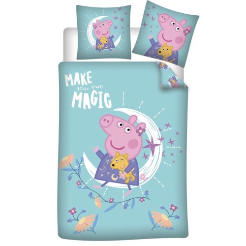 Peppa Pig Magic Bed Linen 140×200cm, 63×63 cm Microfibre