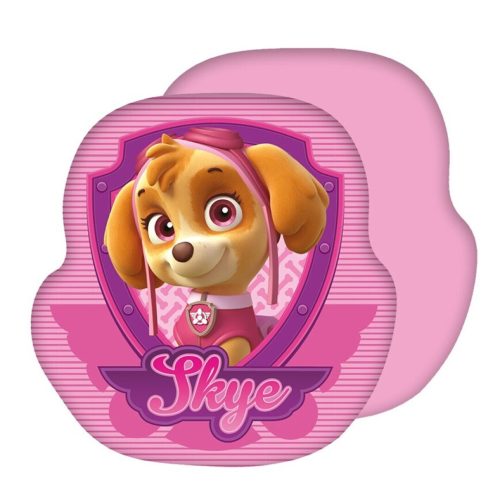 Paw Patrol Skye shaped pillow, decorative cushion 34x34 cm