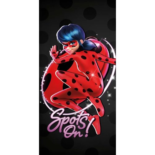 Miraculous Ladybug Spots On bath towel, beach towel 70x140cm