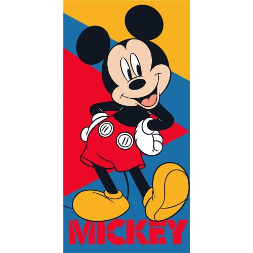Disney Mickey Pose bath towel, beach towel 70x140cm (Fast dry)