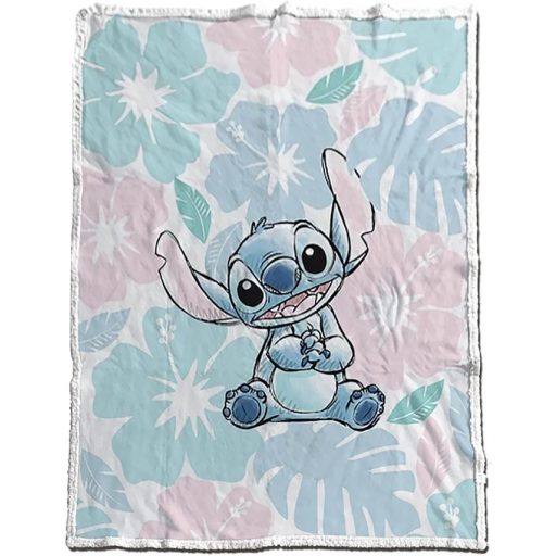 Disney Lilo and Stitch Settle sherpa blanket 130x170cm