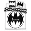 Batman White double, double duvet cover 240x220cm, 65x65 cm