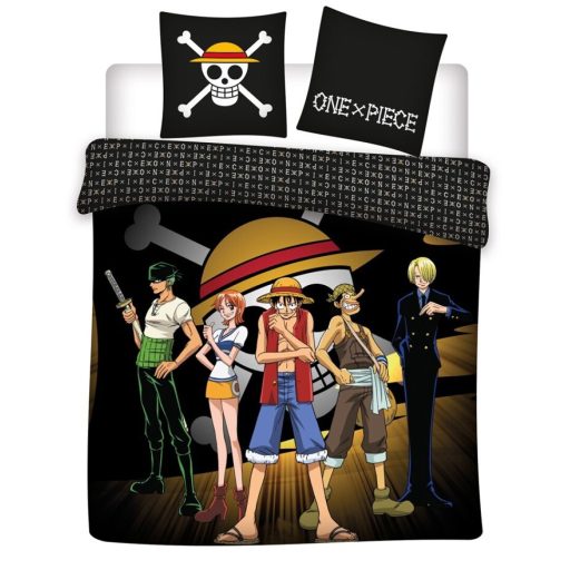 One Piece Captain Luffy double, double duvet cover 240×220cm, 65x65 cm