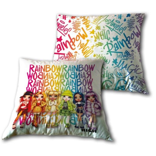 Rainbow High Spark decorative pillow 40x40 cm Velour