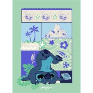   Disney Lilo and Stitch Ocean Breeze flannel blanket 110x150cm