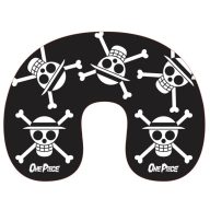 One Piece Black Skull travel pillow, neck pillow