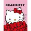 Hello Kitty Bows flannel fleece blanket 130x160cm