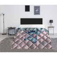   Disney Lilo and Stitch Heart  quilted bedspread, duvet 240x220cm