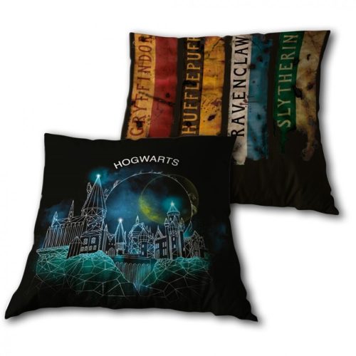 Harry Potter Hogwarts Enchanted Night pillow, decorative cushion 35x35 cm