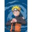 Naruto Fight Blue polar blanket 100x140cm