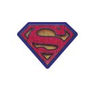 Superman Sign shape pillow, decorative pillow Velour