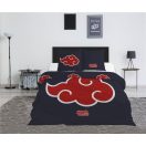 Naruto Akatsuki double, double duvet cover 240x220cm, 65x65 cm