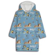 Bluey Seaside pull-over fleece blanket, poncho 3-6 years