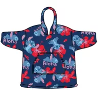   Disney Lilo and Stitch Aloha adult pull-on plush fleece blanket, poncho