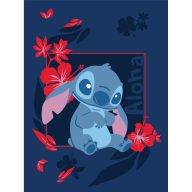 Disney Lilo and Stitch Aloha flannel blanket 110x150cm