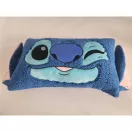 Disney Lilo and Stitch Wink shaped cushion, decorative pillow Sherpa