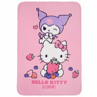 Hello Kitty Fruits fleece blanket 100x140cm