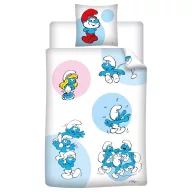 Smurfs Fun bedding set 140x200cm, 63x63 cm