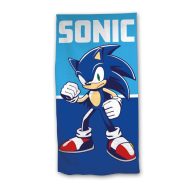   Sonic the Hedgehog Power bath towel, beach towel 70x140cm (Fast Dry)