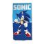 Sonic the Hedgehog Power bath towel, beach towel 70x140cm (Fast Dry)