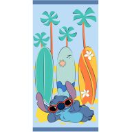   Disney Lilo and Stitch Surf Paradise bath towel, beach towel 70x140cm (Fast Dry)