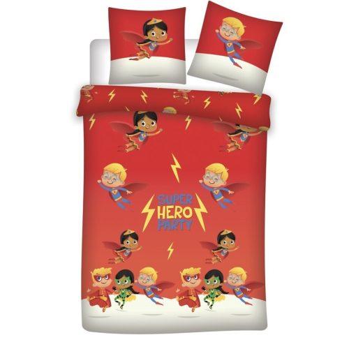 DC Super Hero Bed Linen 140×200cm, 65×65 cm