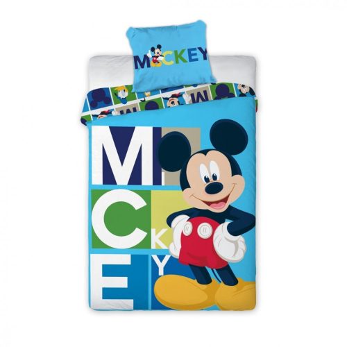 Disney Mickey Timeless Character Bed Linen 140×200cm, 63×63 cm microfibre